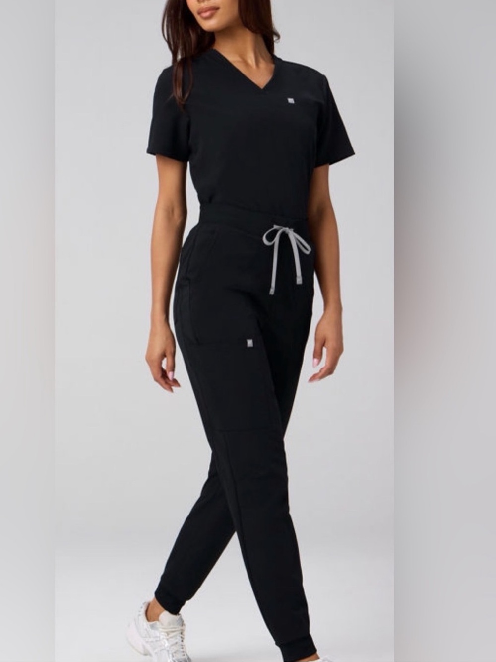 Fabletics Women’s Black Scrub Jogger Pants Size Medium